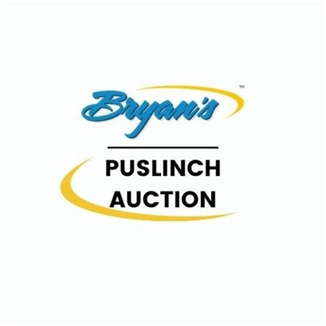bryan's puslinch timed online auction