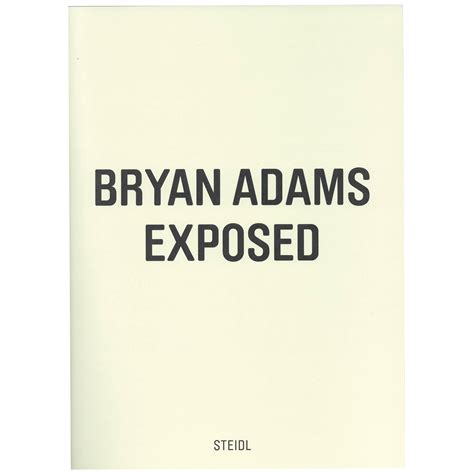 bryan adams exposed book