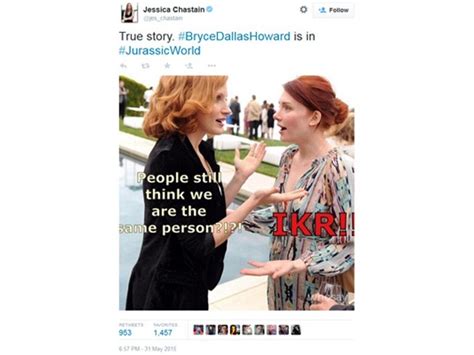 bryce dallas howard jessica chastain meme