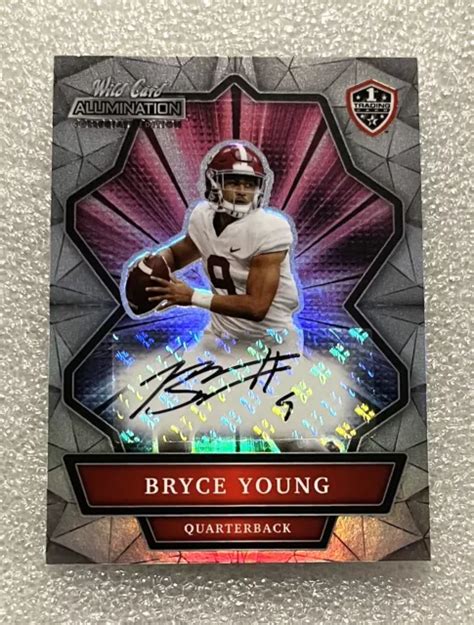 bryce young auto card