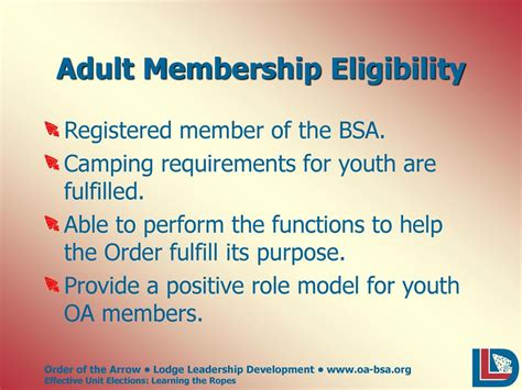 bsa oa eligibility requirements