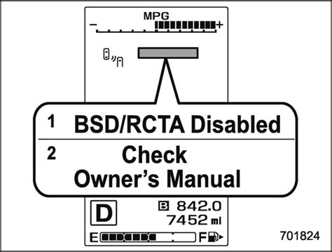 2021 Subaru Crosstrek Base Radar Back and Side. SYSTEM, BSD, RCTA