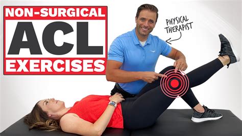 bsdf treatment for acl tear without surgery