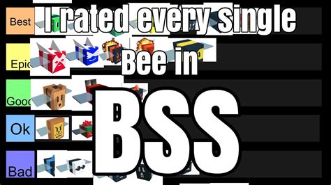 bss list of bees