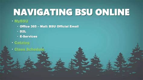Bsu Class Catalog