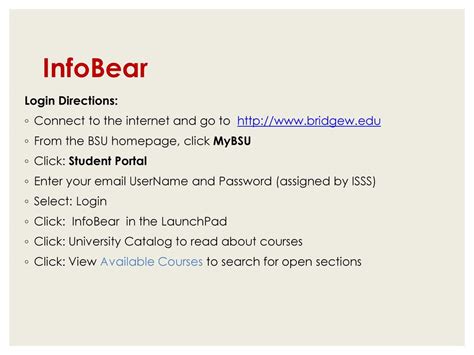 bsu infobear