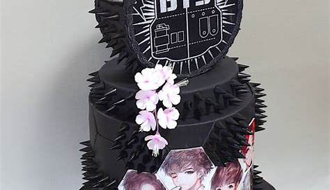 Bts Birthday Cake Design Themed