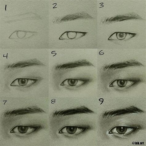 Bts Eyes Drawing Tutorial