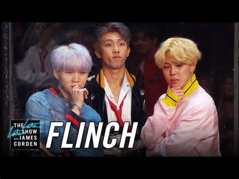 BTS Flinch w/ BTS (The Late Late Show with James Corden