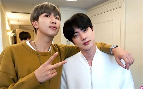 bts rm and jin videos