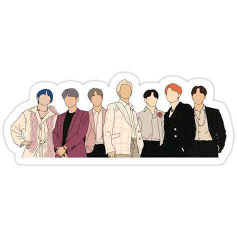 Bts Stickers Printable Pack