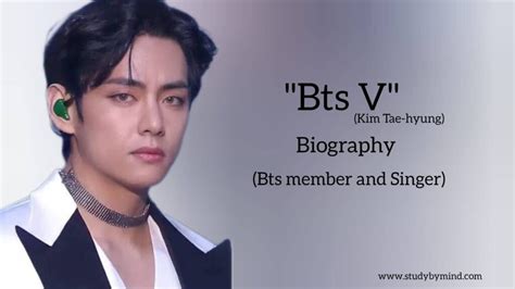 Bts v bio ideas