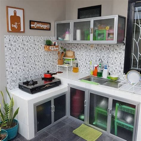 dapur minimalis keren kece instagram di 2020 Interior dapur, Desain