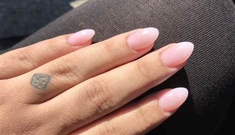 Almond gel nails Opi Bubble Bath Pink nails, Gel nails, Pink nail colors