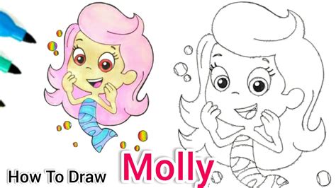 Bubble Guppies Draw Molly