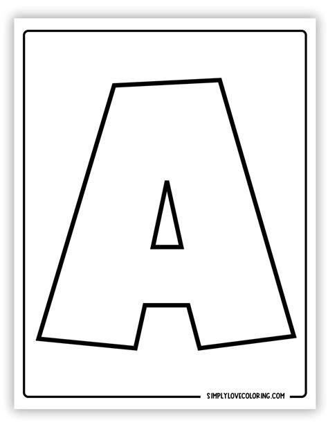 Bubble Letter Cutouts