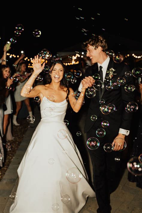 Bubble Machine Exit Wedding
