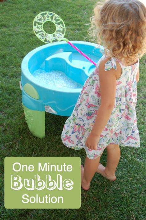 Bubble Solution That Doesn't Pop