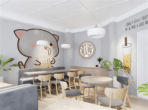 bubble tea shop design