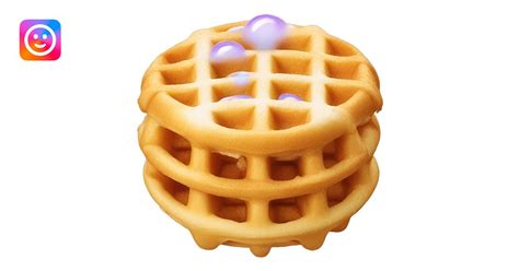 Bubble Waffle Emoji