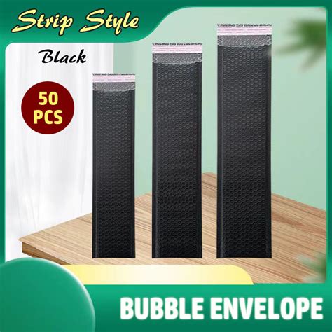 Bubble Wrap Envelope Black