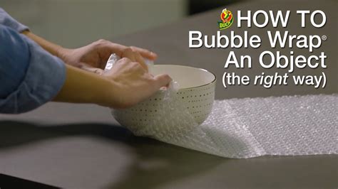 Bubble Wrap Instructions