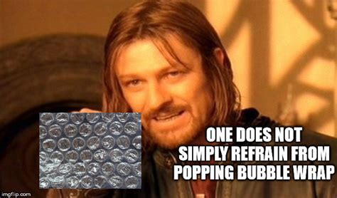 Bubble Wrap Man Meme