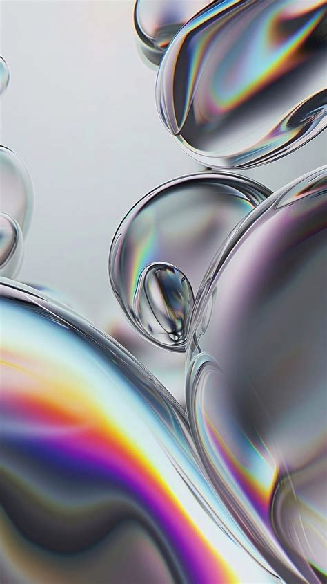 Apple iOS Wallpaper (Bubbles) 960x540 HTC Sensation Iphone