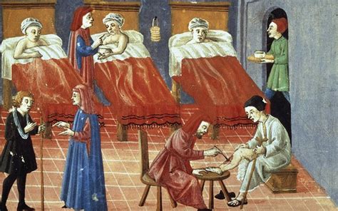 bubonic plague treatment middle ages