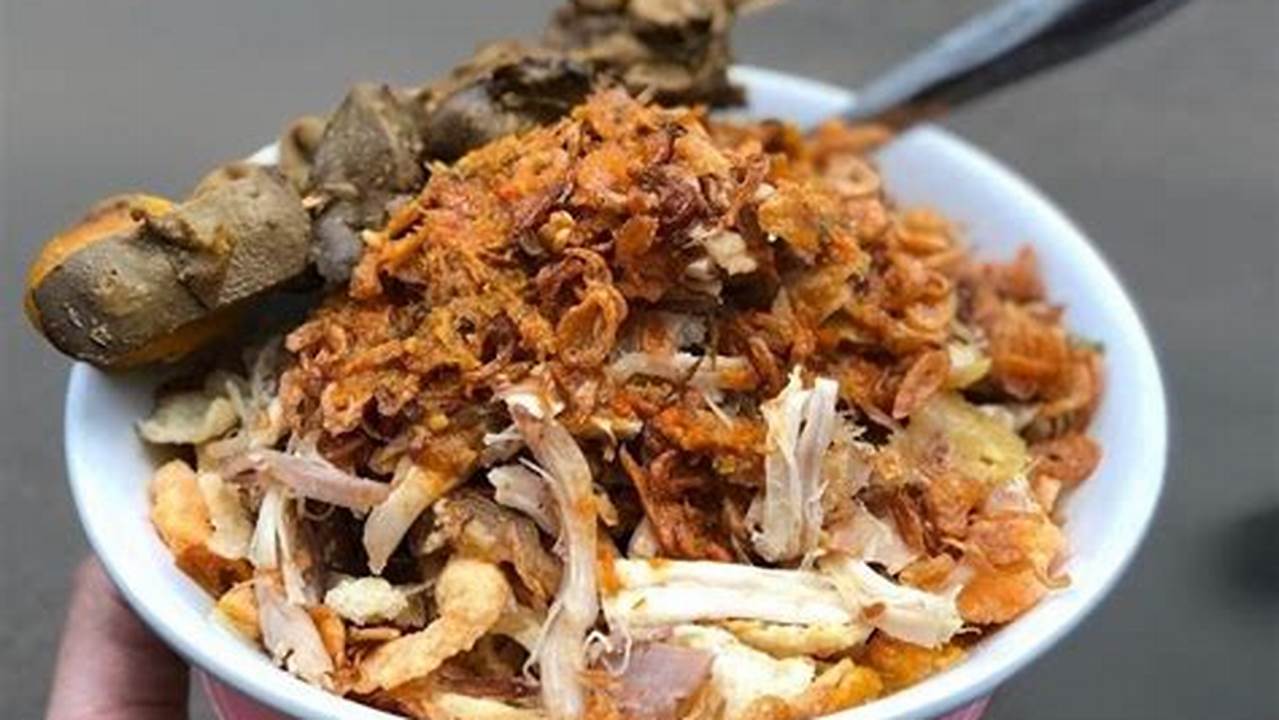 Resep Rahasia Bubur Ayam Malam Terlezat di Jakarta