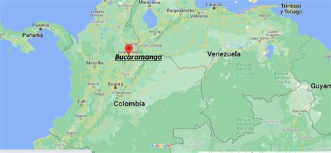 bucaramanga colombia mapa