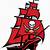 buccaneers pirate ship logo