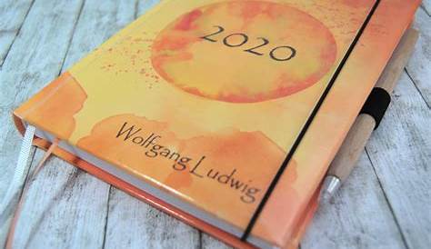 Buchkalender"V-book" - 1 Woche / 2 Seiten, A6, braun: Amazon.de