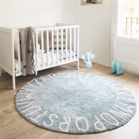 Lorena Canals Teppich 'ABC' natur/schwarz 150cm waschbar online kaufen