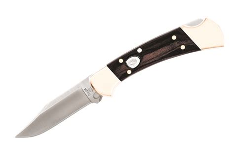 Buck Knives 112 Automatic Opening Ranger Folding Knife, Genuine Ebony