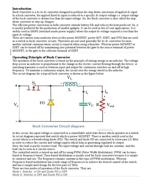 Buck Converter Pdf