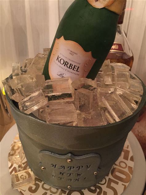 Bucket Cake With Ice