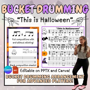 Bucket Drumming Halloween