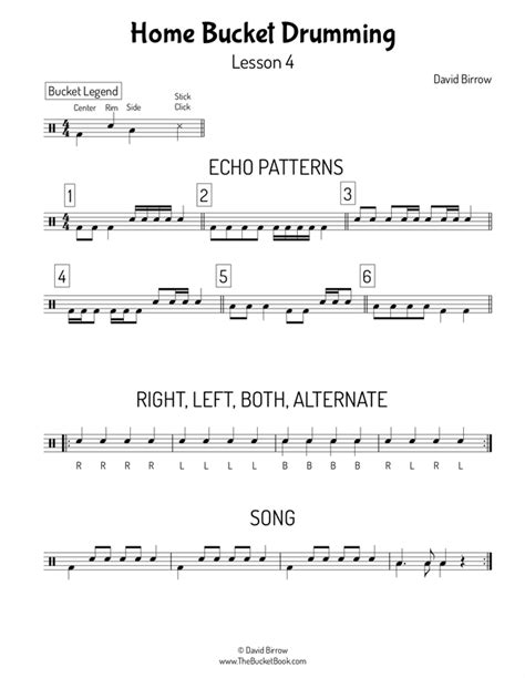 Bucket Drumming Lesson 4