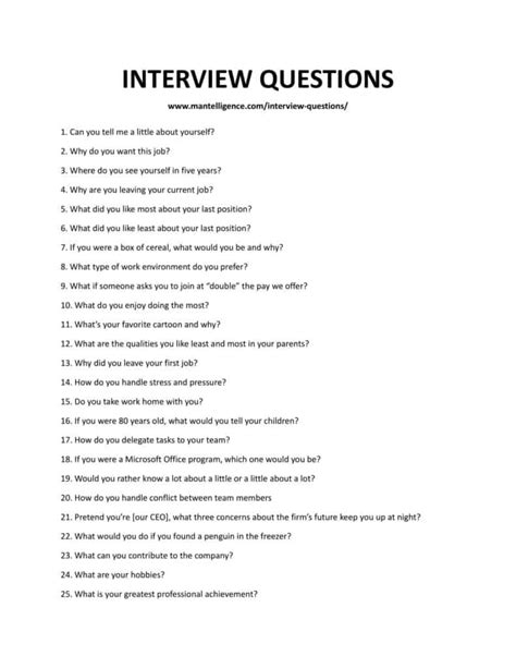 Bucket List Interview Questions
