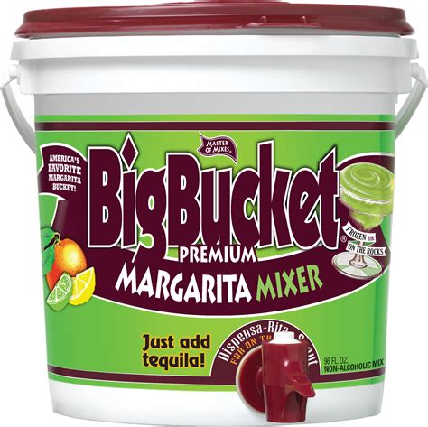 bucket of margarita mix