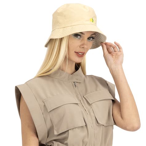 Sombrero Bucket Dama Mujer Playa Doble Vista Ala Ancha Mercado Libre