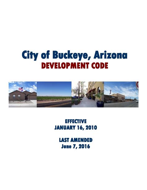 Buckeye Development Code