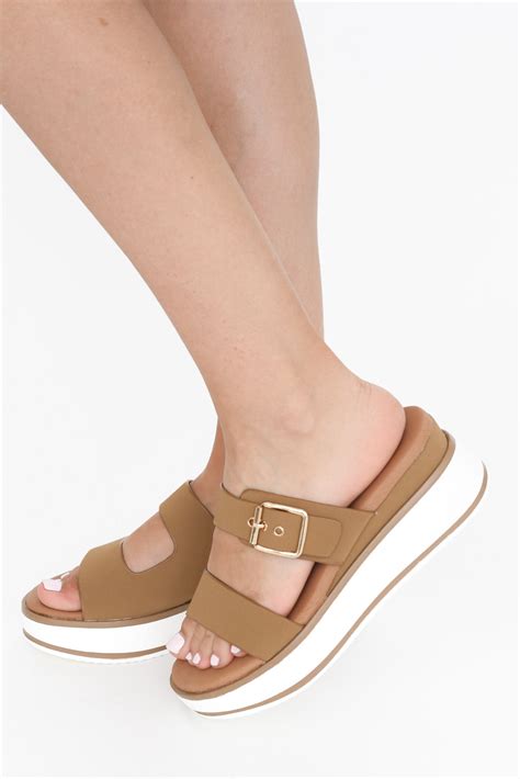 Buckle Platform Slide