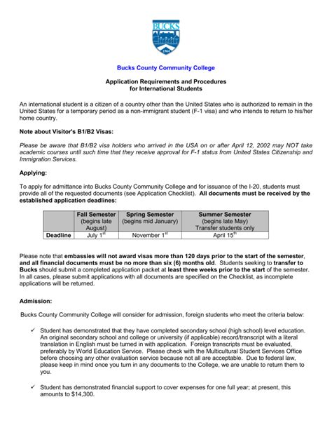 bucks county community college application