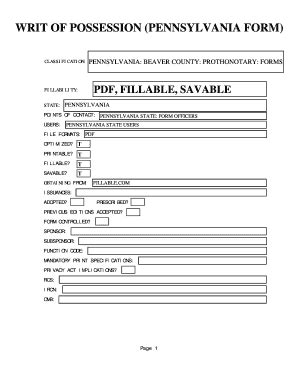 bucks county pa prothonotary forms