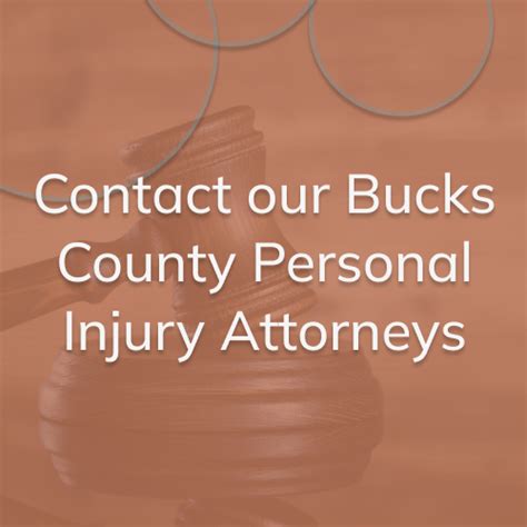 bucks county personal injury attorneys