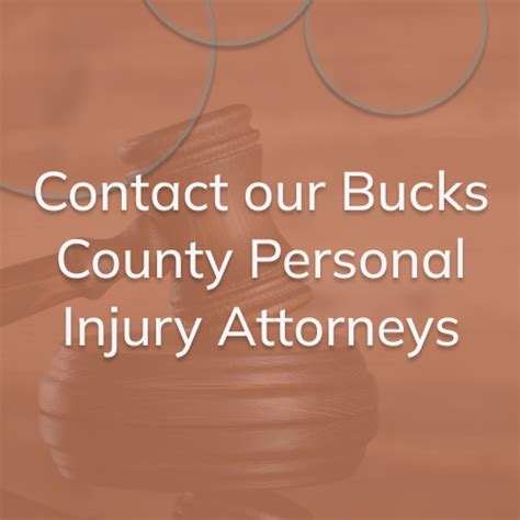 bucks county personal injury lawyer