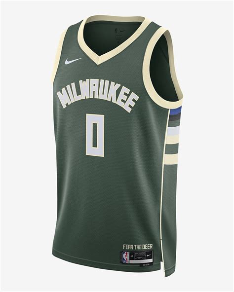 bucks damian lillard jersey