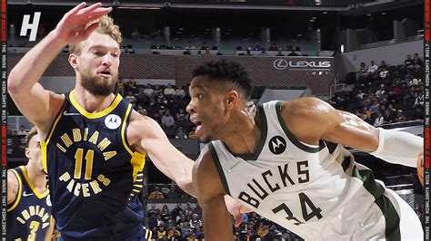 bucks vs pacers highlights